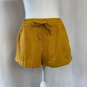 Old Navy High Waist Mustard Shorts